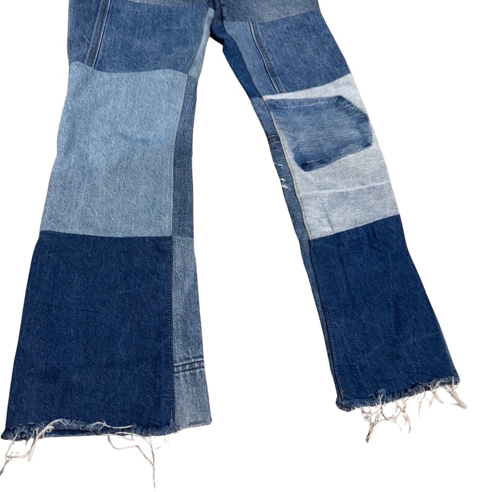 Levi’s 517 Patchwork Cropped Bootcut Jeans High R… - image 8